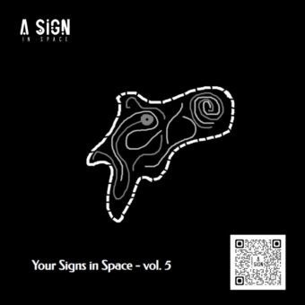 Uno dei tantissimi “segni” inviati dal pubblico al team di A sign in space attraverso la tavolozza ‘Draw and Send your Sign’ disponibile sul sito web del progetto