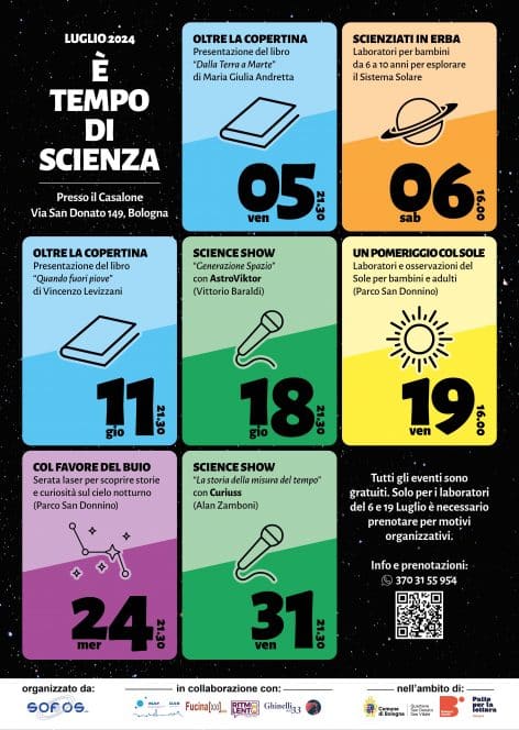 bologna è tempo di scienza locandina