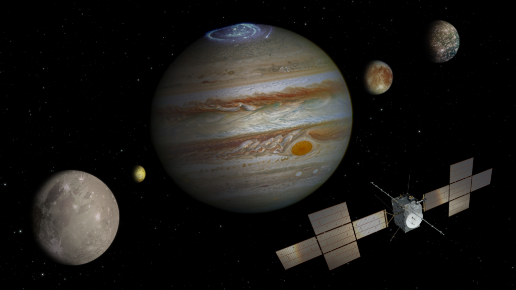 JUICE, IL RADAR RIME OSSERVA LA LUNA E ASCOLTA LA TERRA