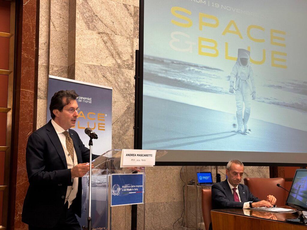 space & blue andrea mascaretti